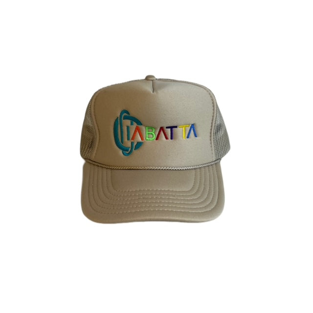 Tan Ciabatta Mesh Trucker Hat