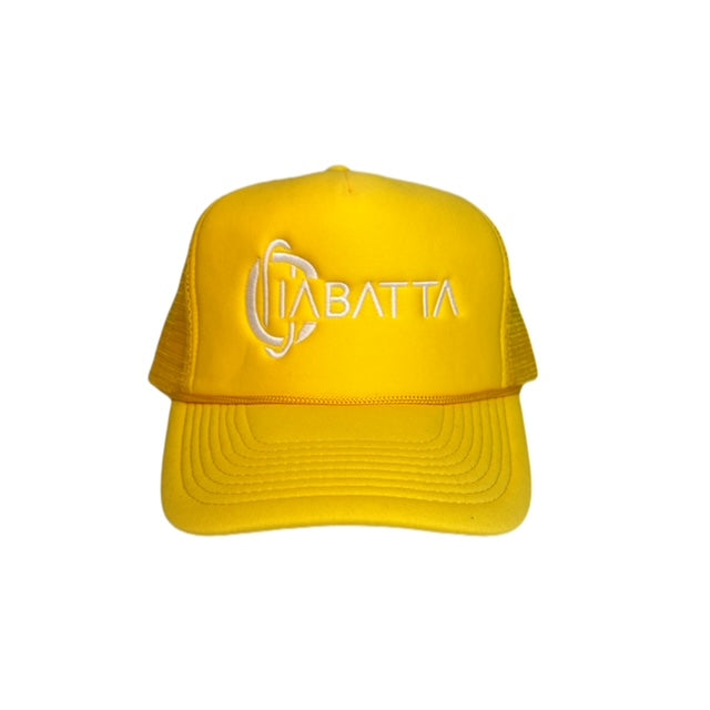 Yellow Ciabatta Mesh Trucker Hat
