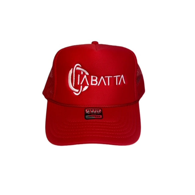 Red Ciabatta Mesh Trucker Hat
