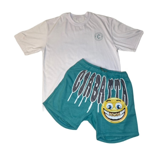 Turquoise Ciabatta I NEED MONEY Set